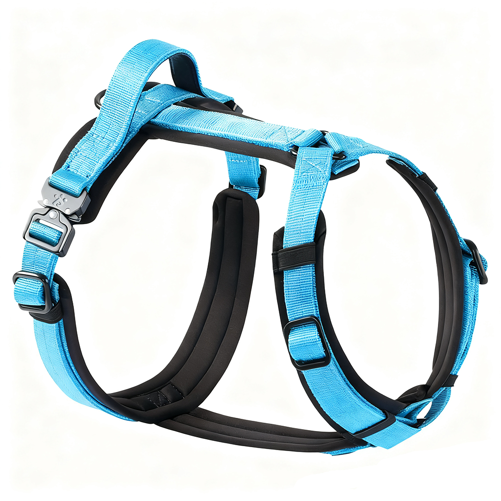 Luxury Neoprene Mesh Dog Harness Soft Padded Breathable Nylon Comfortable Dog Harness Y Style Chest Harness for Dogs