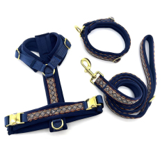 Custom Adjustable Heavy Duty Nylon Work Easy Walker Neoprene Padded Extra Large Dog Adventure Harness