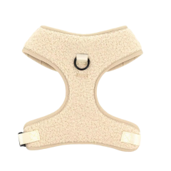 Manufactory Designer Premium Adjustable Cute Sherpa Fleece Teddy Warm Pet Dog Harness Leash Collar Bowtie Metal Set Pet Gift