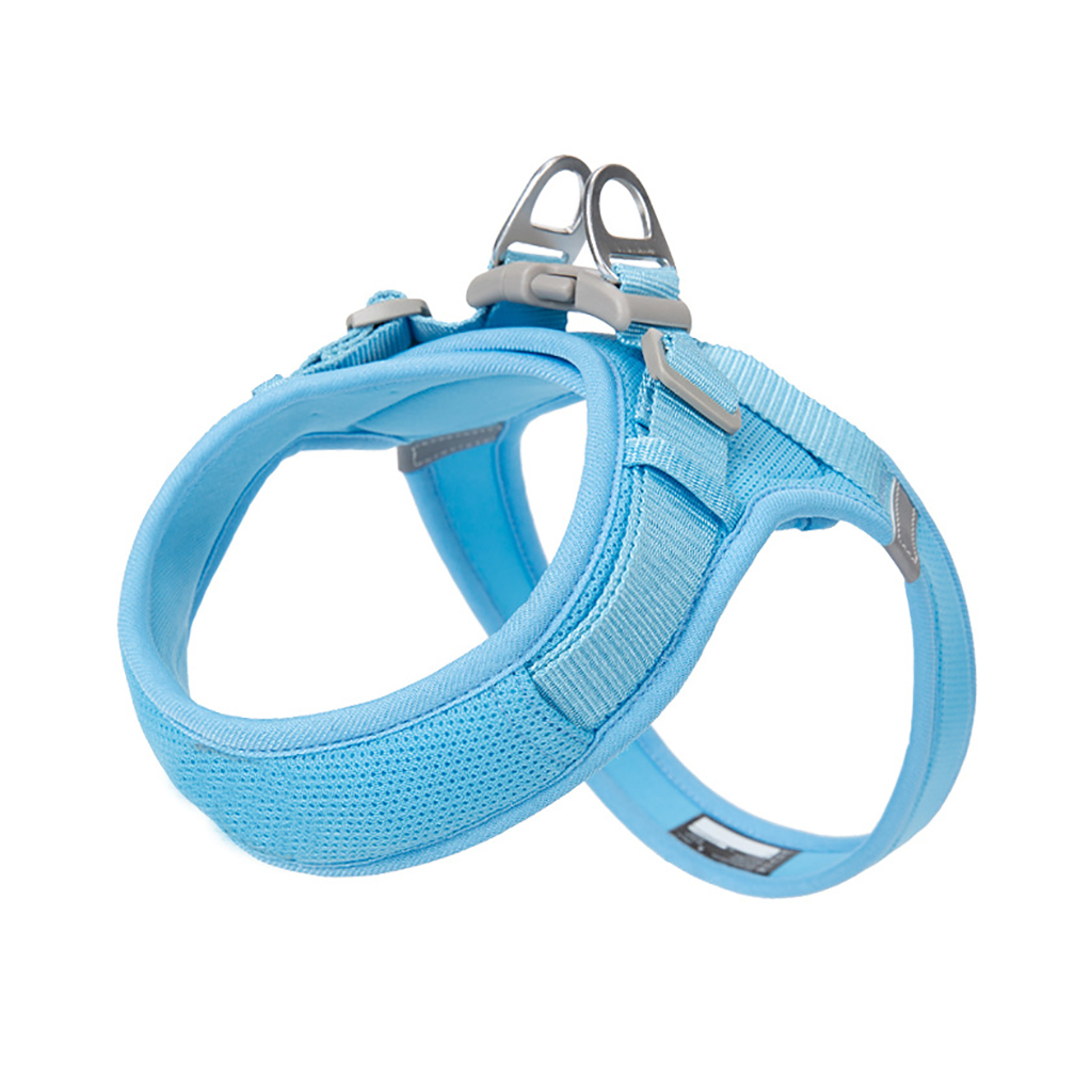 New Soft Pet Adjustable Outdoor Training Adjustable Small Dog Harness Non Pull Pet Vest Reflective