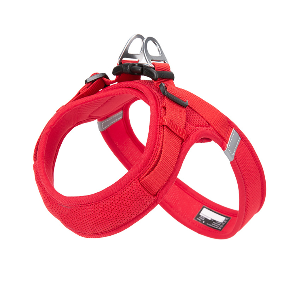 New Soft Pet Adjustable Outdoor Training Adjustable Small Dog Harness Non Pull Pet Vest Reflective