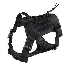 Tactical Outdoor Dog Training Strap Durable Chest Back for Medium and Large Dogs Adjustable Anti-Break Pets' Backpack