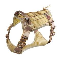 Tactical Outdoor Dog Training Strap Durable Chest Back for Medium and Large Dogs Adjustable Anti-Break Pets' Backpack