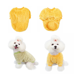 Dog Clothes Winter Pet Costume Plush Coat for Small and Medium Dogs and Cats Warm Outfits Pet Apparel Winter Fleece Dog Clothes