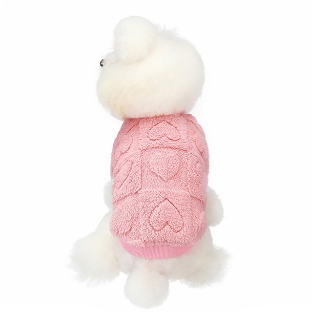 Dog Clothes Winter Pet Costume Plush Coat for Small and Medium Dogs and Cats Warm Outfits Pet Apparel Winter Fleece Dog Clothes