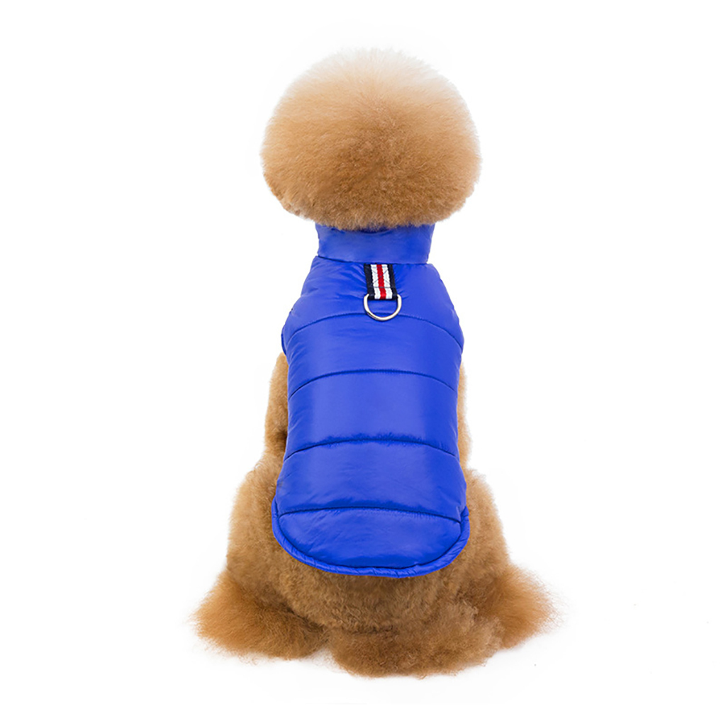 Extra Warm Eco-Friendly Cat Dog Winter Outdoor Jacket New Design Fashion Classic Low Price Shining Polyester Solid Pet Clothes