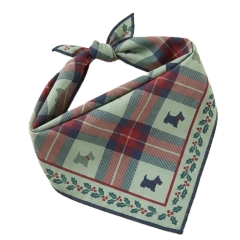 Wholesale premium Christmas reindeer pet bandana for dogs