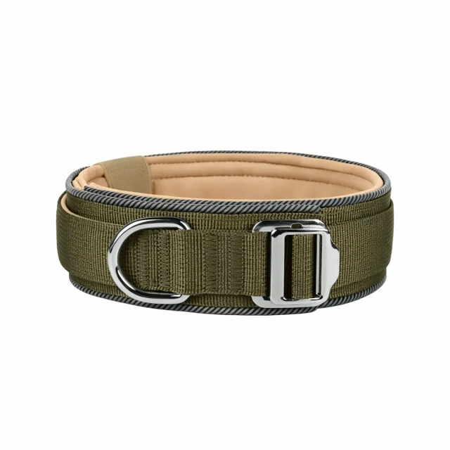 New Hot Selling Tactical Dog Collar for Medium & Large Dogs | Sturdy Wear Resistant Adjustable Nylon Collar with Handle & Reflective Strips | Anti-Pull Explosion-Proof Impact Pet Collar