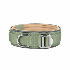 New Hot Selling Tactical Dog Collar for Medium & Large Dogs | Sturdy Wear Resistant Adjustable Nylon Collar with Handle & Reflective Strips | Anti-Pull Explosion-Proof Impact Pet Collar