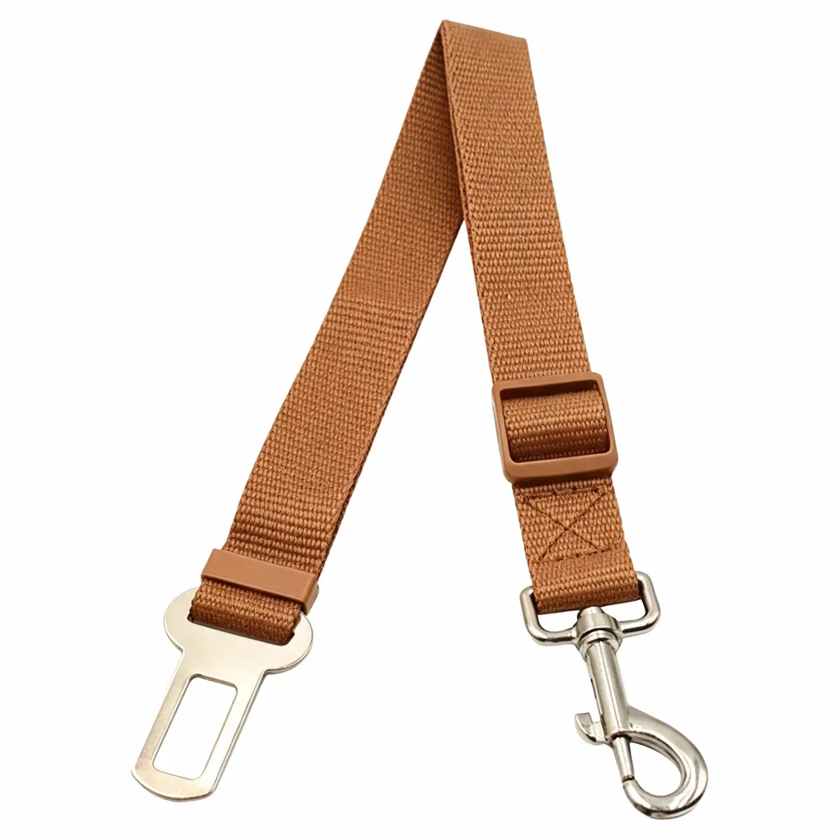 New Hot Dog Car Seat Belt, Eco-Friendly Nylon Pet Vehicle Safety Leash, Anti-Shock No Pull Dog Travel Restraint Harness Clip, Customizable Wholesale Pet Car Travel Supplies for Small Medium Large Dogs