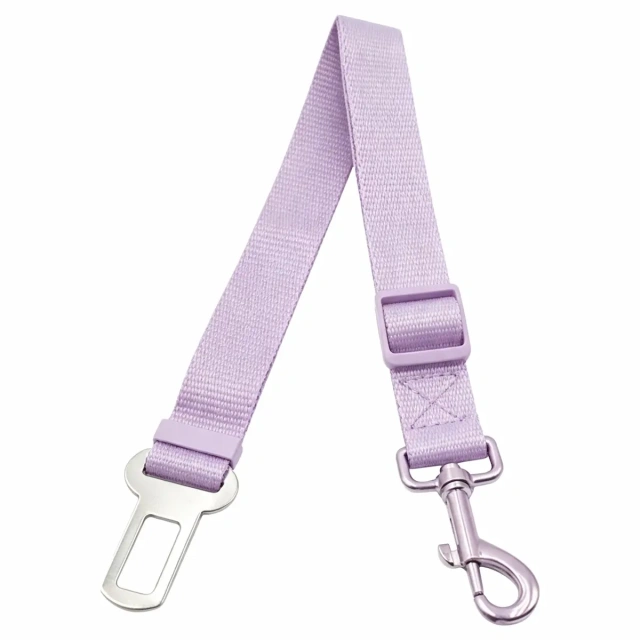 New Hot Dog Car Seat Belt, Eco-Friendly Nylon Pet Vehicle Safety Leash, Anti-Shock No Pull Dog Travel Restraint Harness Clip, Customizable Wholesale Pet Car Travel Supplies for Small Medium Large Dogs