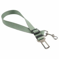 New Hot Dog Car Seat Belt, Eco-Friendly Nylon Pet Vehicle Safety Leash, Anti-Shock No Pull Dog Travel Restraint Harness Clip, Customizable Wholesale Pet Car Travel Supplies for Small Medium Large Dogs