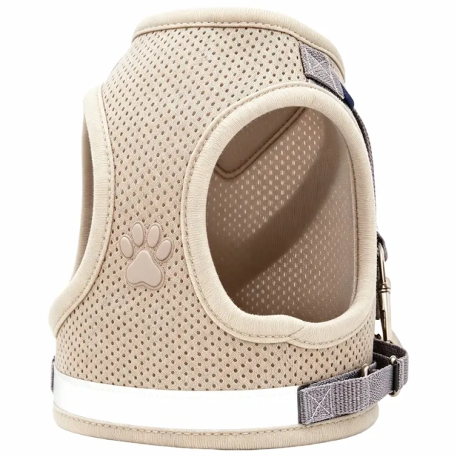 Hot Selling Light Breathable Mesh Dog Vest Harness, Reflective Protective Adjustable Walking Chest Strap for Small Dogs and Cats