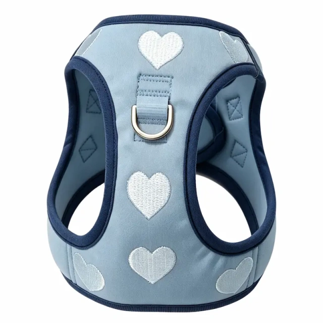 Customizable No-Pull Dog Harness Set, Soft Padded Adjustable Vest with D-Ring and Quick-Release Buckle, OEM/ODM Pet Walking Gear for Small Dogs