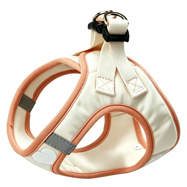 Customizable No-Pull Dog Harness Set, Soft Padded Adjustable Vest with D-Ring and Quick-Release Buckle, OEM/ODM Pet Walking Gear for Small Dogs
