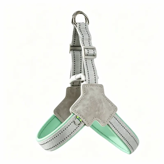 Premium Saddle‑Style Padded Dog Harness | Adjustable No‑Pull Walking Harness for Small Dogs & Puppies, Available for ODM / OEM Customization
