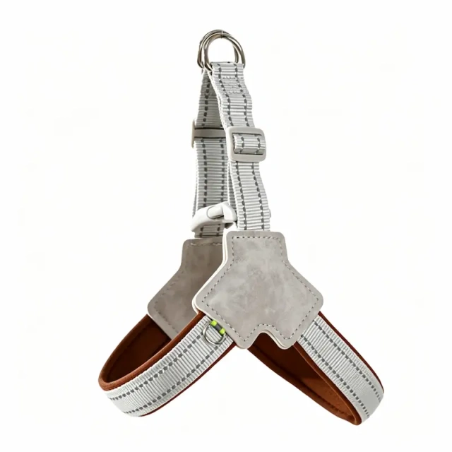 Premium Saddle‑Style Padded Dog Harness | Adjustable No‑Pull Walking Harness for Small Dogs & Puppies, Available for ODM / OEM Customization