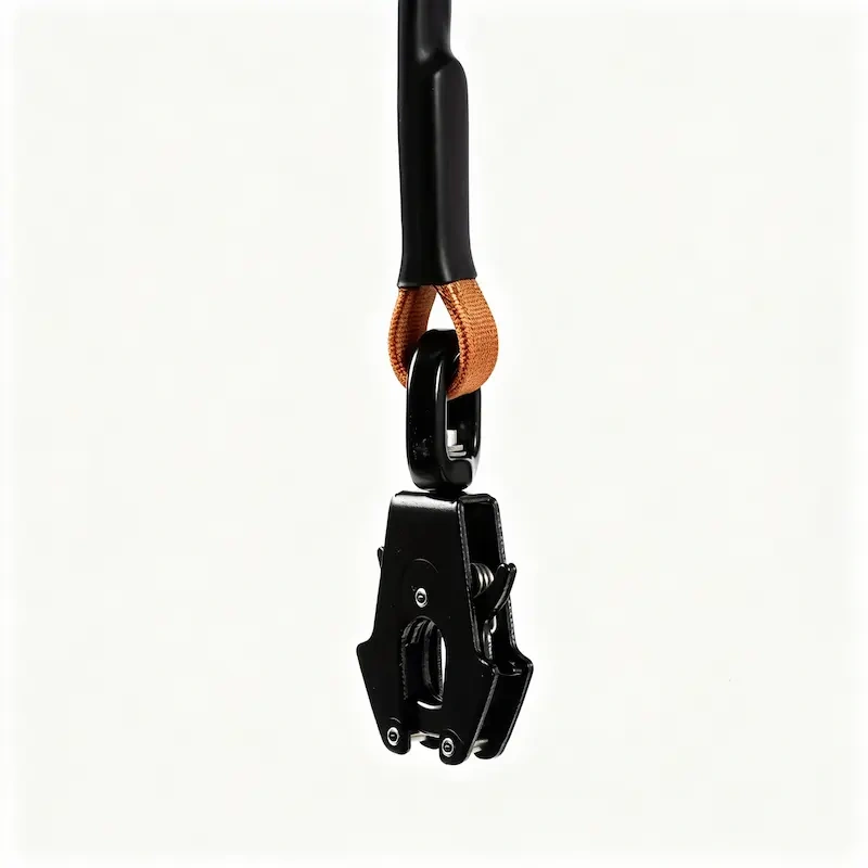 Wholesale Terracotta Dog Leash Featuring Unique Frog‑Style Quick Release Buckle, Durable Nylon Pet Walking Lead, OEM & ODM Customizable for Pet Retailer