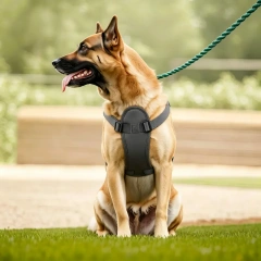 Wholesale Dog Harness with Built-in Zipper Storage Pocket, Reflective No-Pull Polyester Pet Vest Harness, OEM & ODM Customizable for Pet Retailers