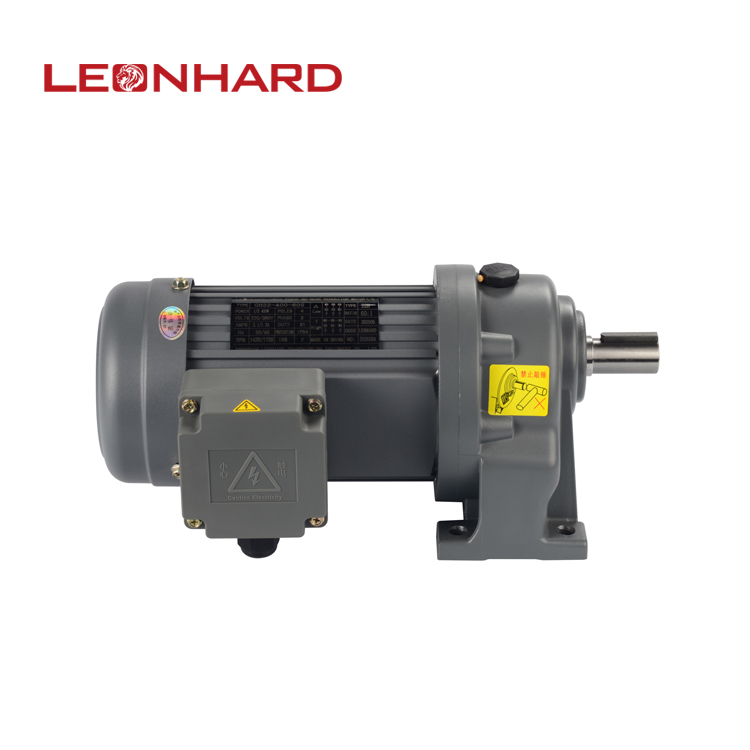 Horizontal gear motor