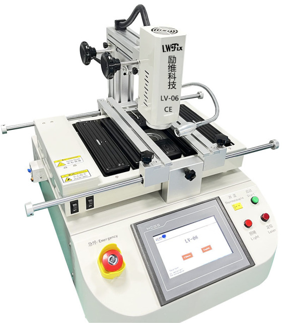 BGA rework station,We are manufacturer of BGA repair stations,Hot Sale 110V/220V Infrared Preheating Hot Air BGA Rework Solder Station For Laptop Computer Repair