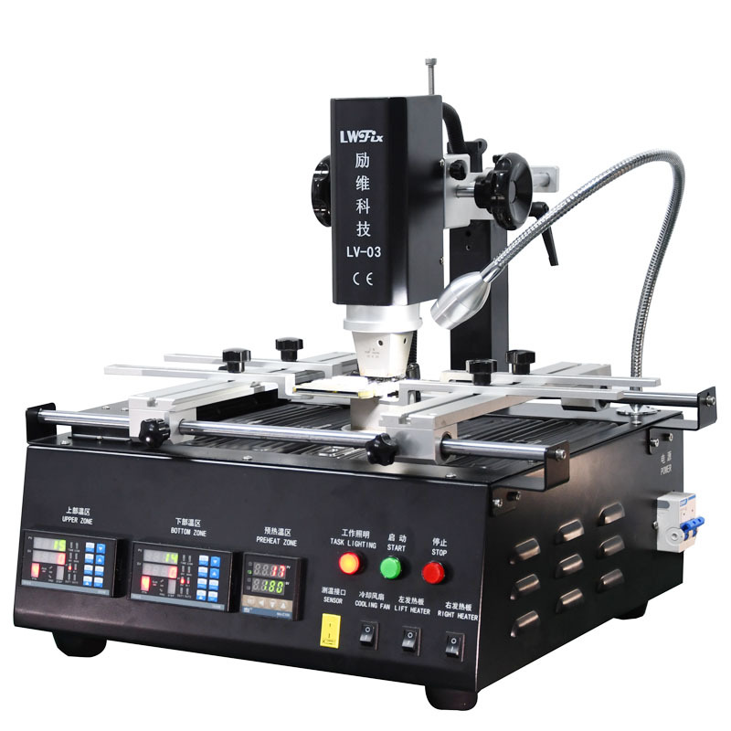 BGA rework station,We are manufacturer of BGA repair stations,Free Shipping Mainboard Repair BGA Station for Laptop Desktop Xbox PS3 Etc All Kinds of Chipset Repair