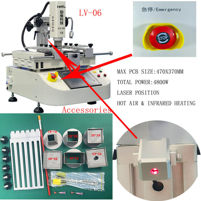 BGA rework station,We are manufacturer of BGA repair stations,Hot air Infrared Soldering Station modolus led bga welding machine for Chip-level Repairing