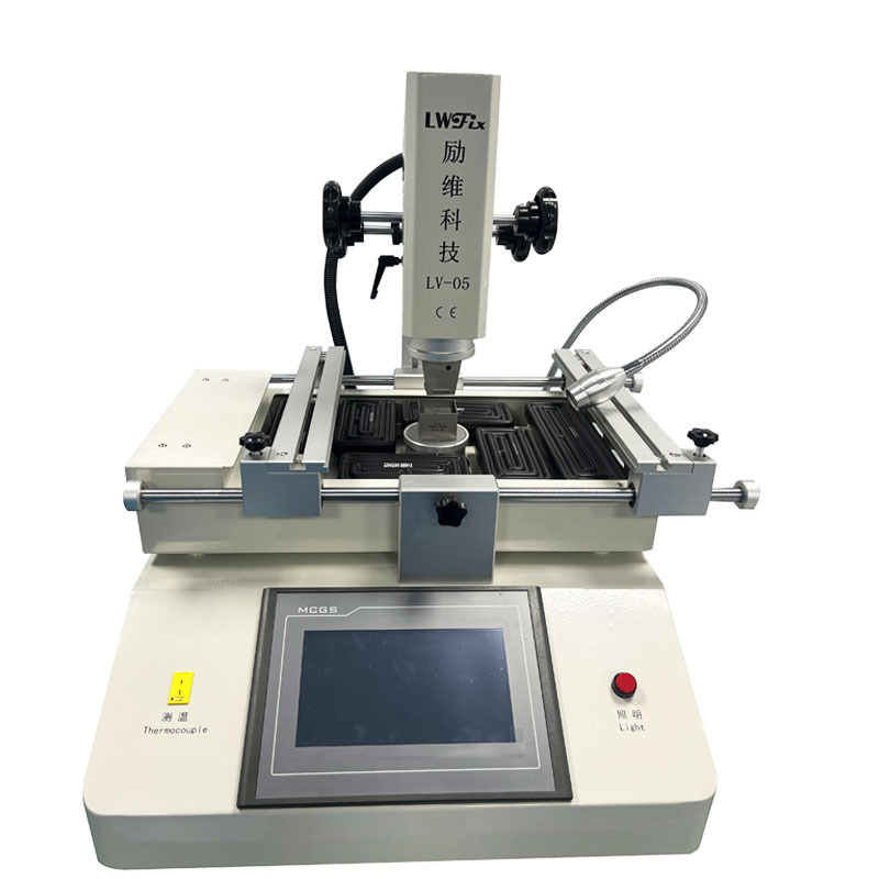 BGA rework station,We are manufacturer of BGA repair stations,LV-05 3 Zones Hot Air Touch Screen 4500W my ng chip laptop repair station ZMR5830