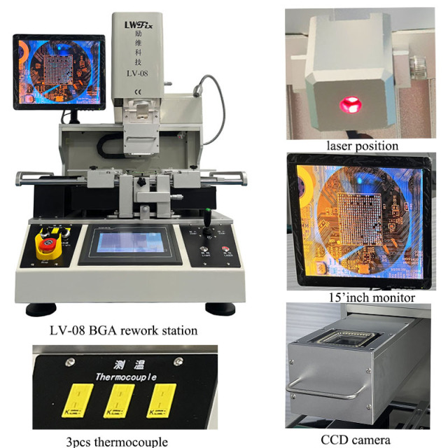 BGA rework station,We are manufacturer of BGA repair stations,buy now cpu reballing machine bga soldering desoldering chip replace station