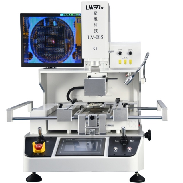 BGA rework station,We are manufacturer of BGA repair stations,ZM-R730A Large map Optical Alignment Industrial BGA Recover welding Station 7 seeds-automatic welding machine