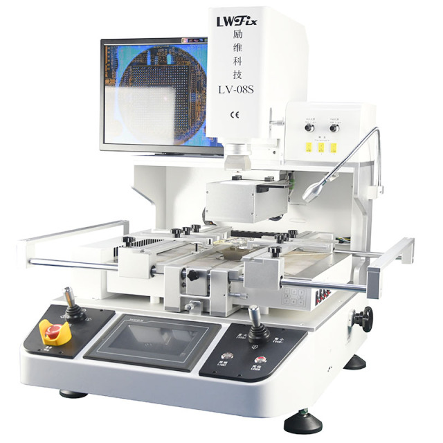 BGA rework station,We are manufacturer of BGA repair stations,ZM-R730A Large map Optical Alignment Industrial BGA Recover welding Station 7 seeds-automatic welding machine