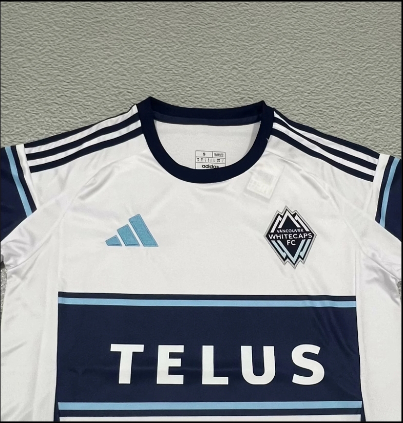 25/26 Vancouver White Waves at home 2025 Major League Soccer