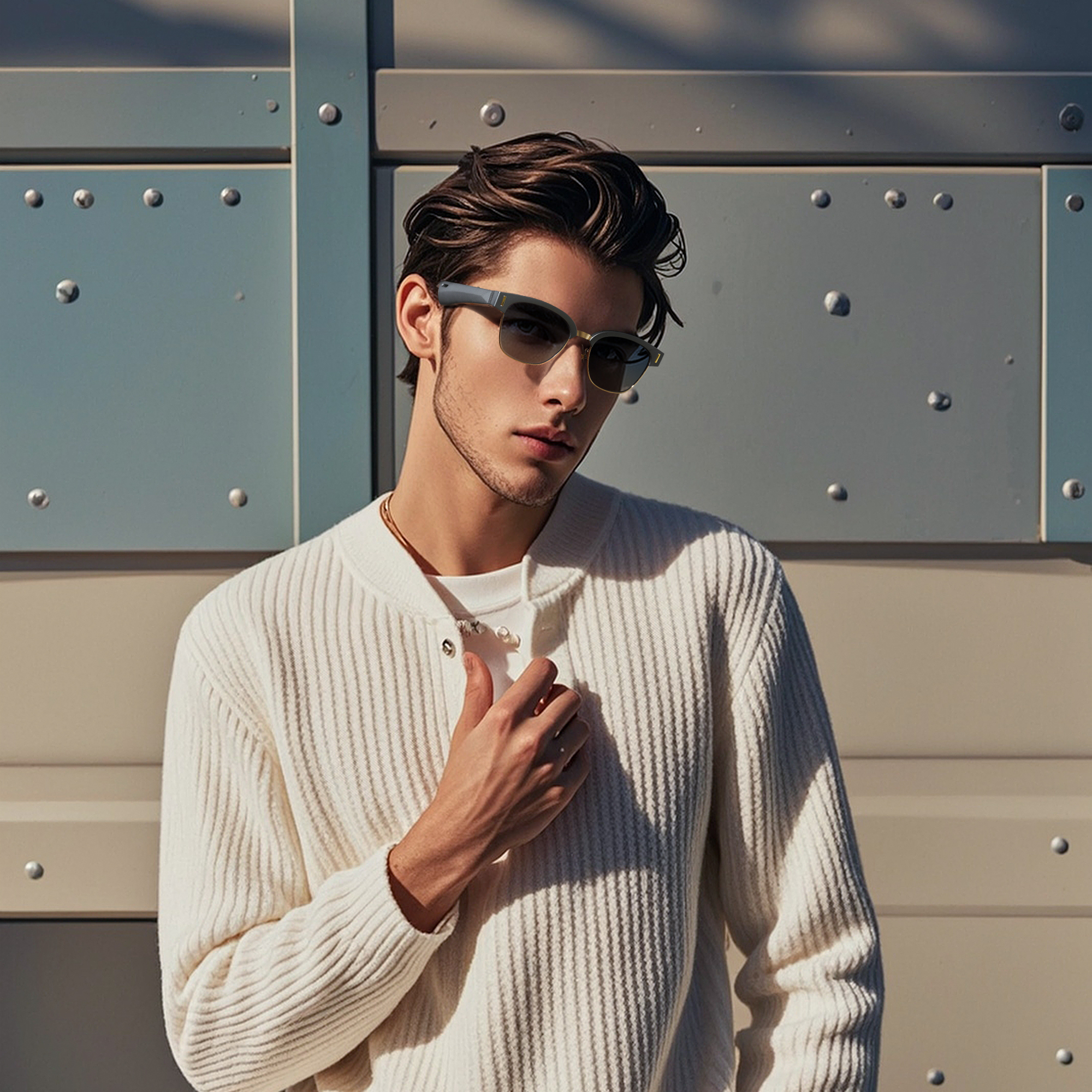 GL6 Open-Ear Bone Conduction Glasses for Active Lifestyles