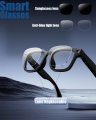 GLS100 CE FCC certified AI smart glasses