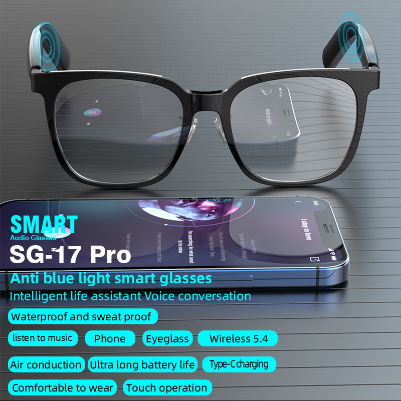 SG17 Essential Smart Glasses with Barely-There Comfort