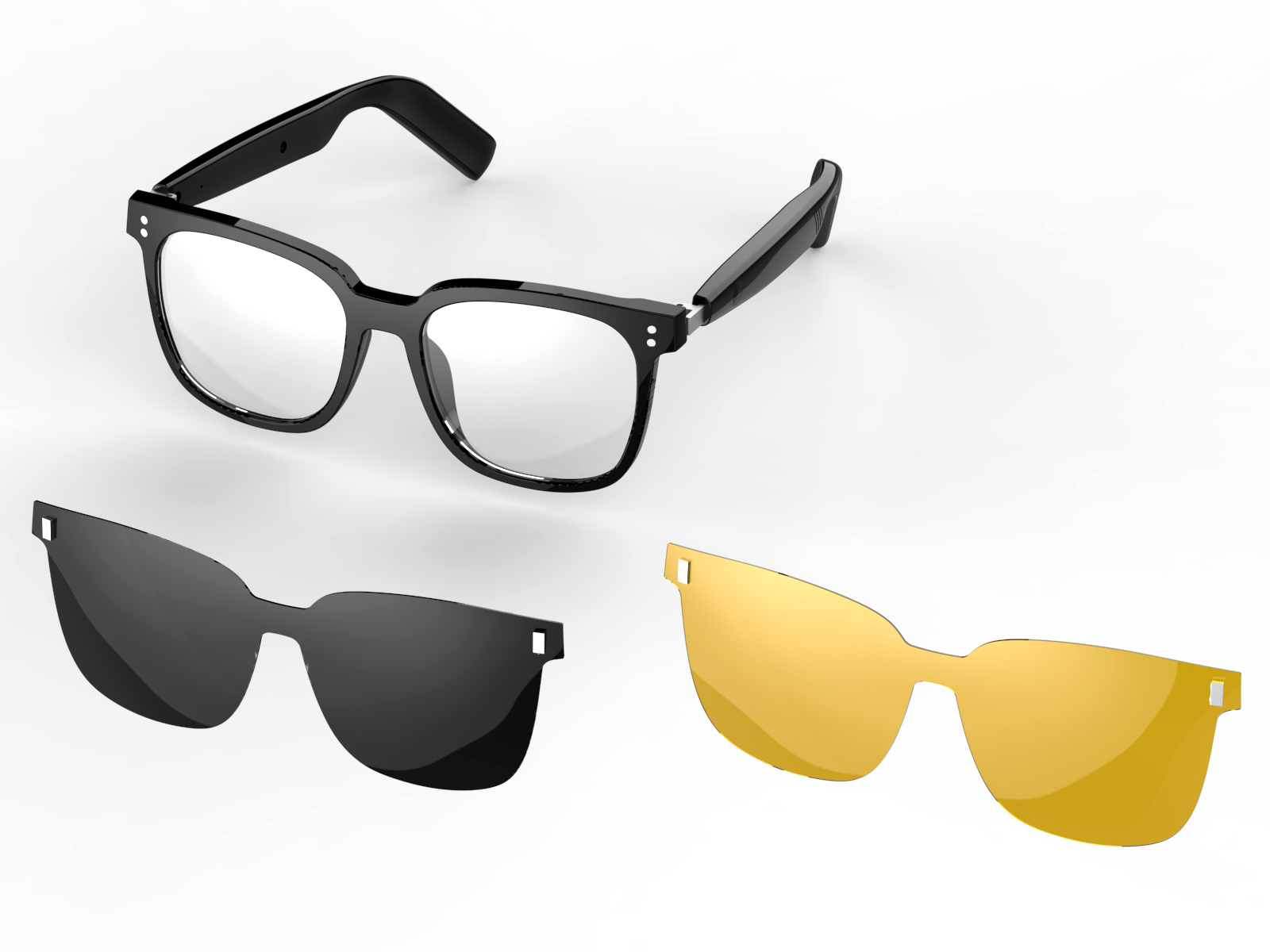 SG19 Rugged Sports Smart Glasses with IPX5 Sweat-Proof Rating