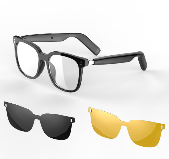 SG19 Rugged Sports Smart Glasses with IPX5 Sweat-Proof Rating
