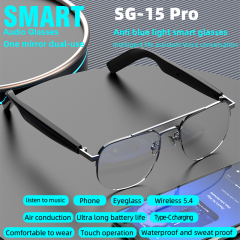 SG15 Ultra-Lightweight Smart Audio Glasses with 10-Hour Battery