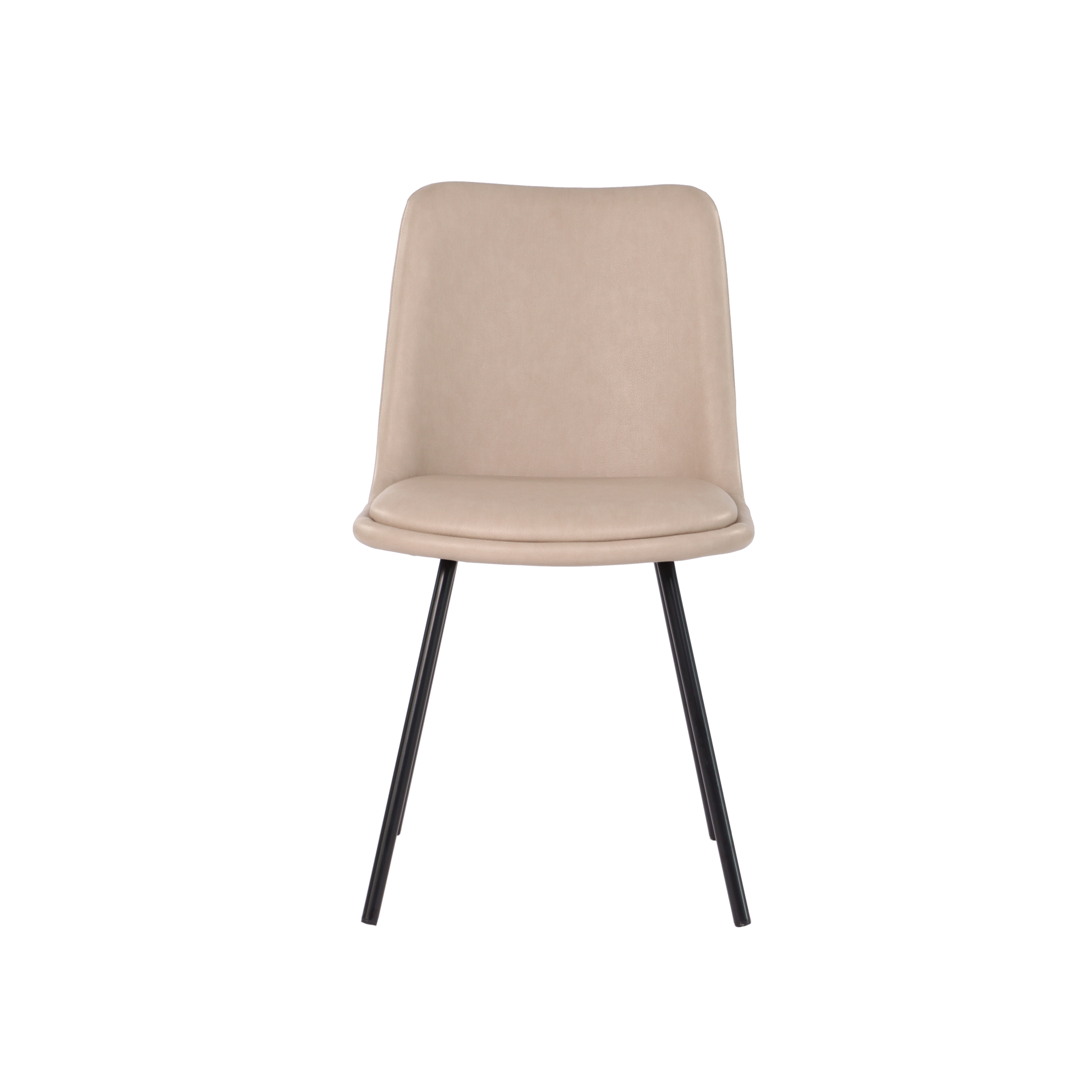 Beige Soft PU Chair Molly