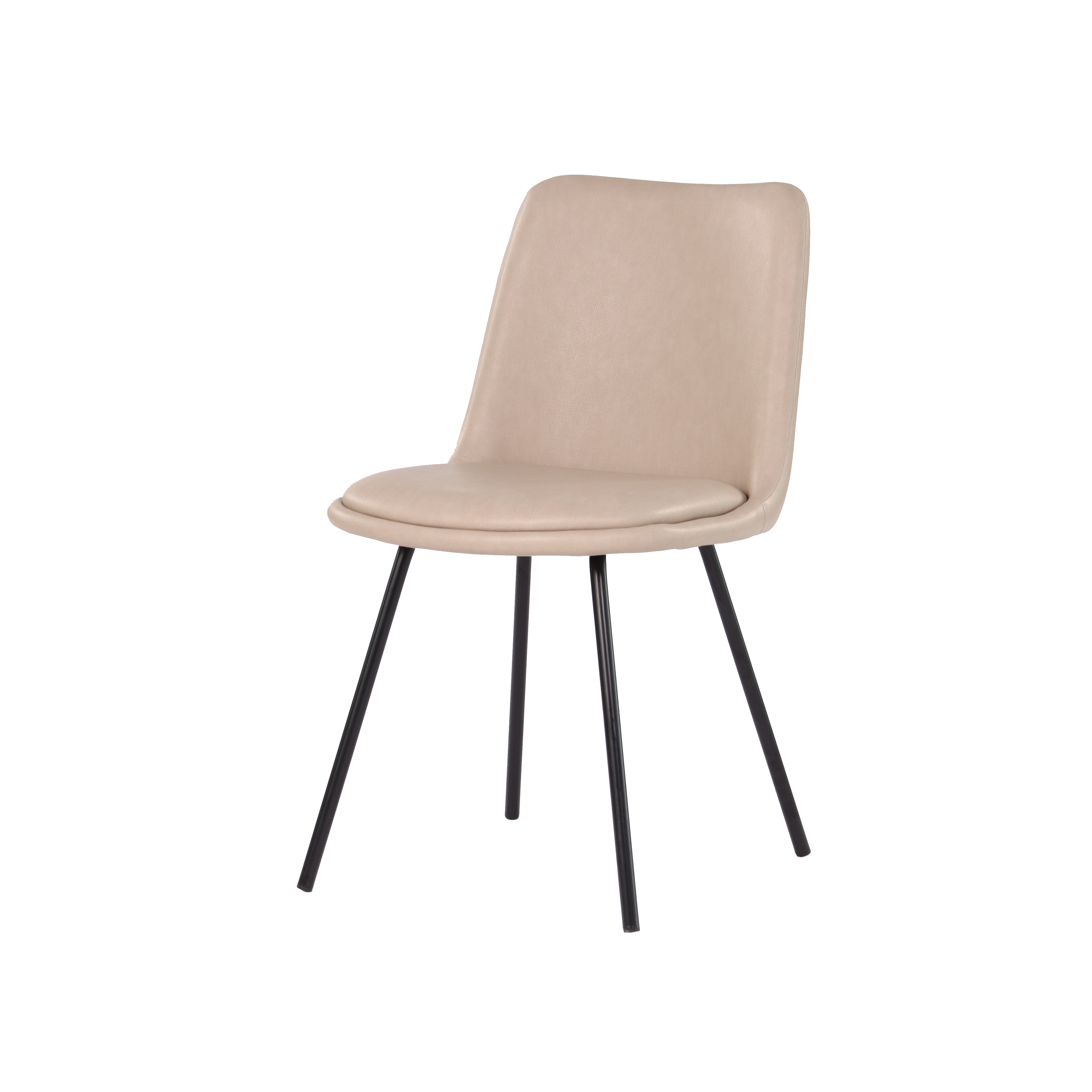 Beige Soft PU Chair Molly