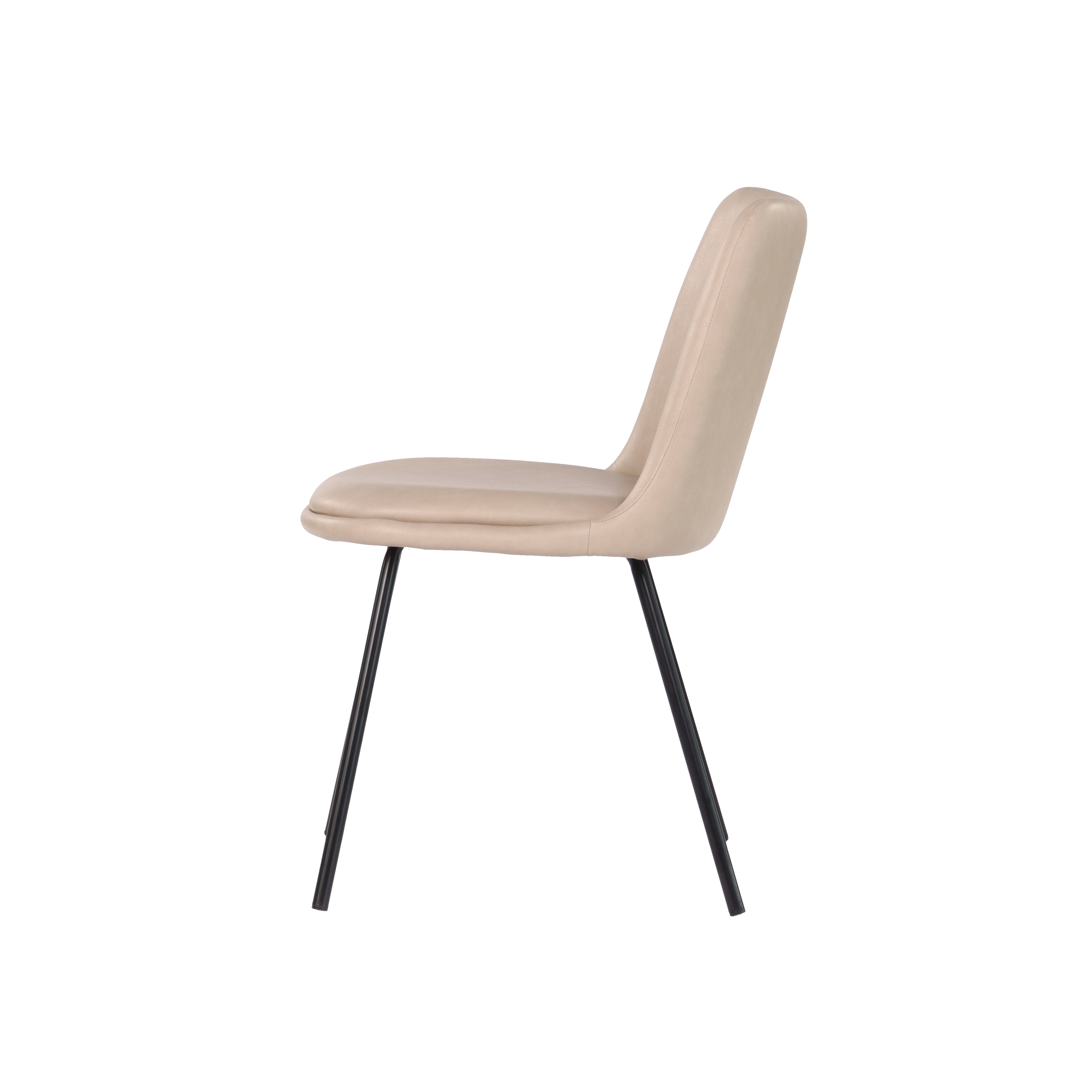 Beige Soft PU Chair Molly