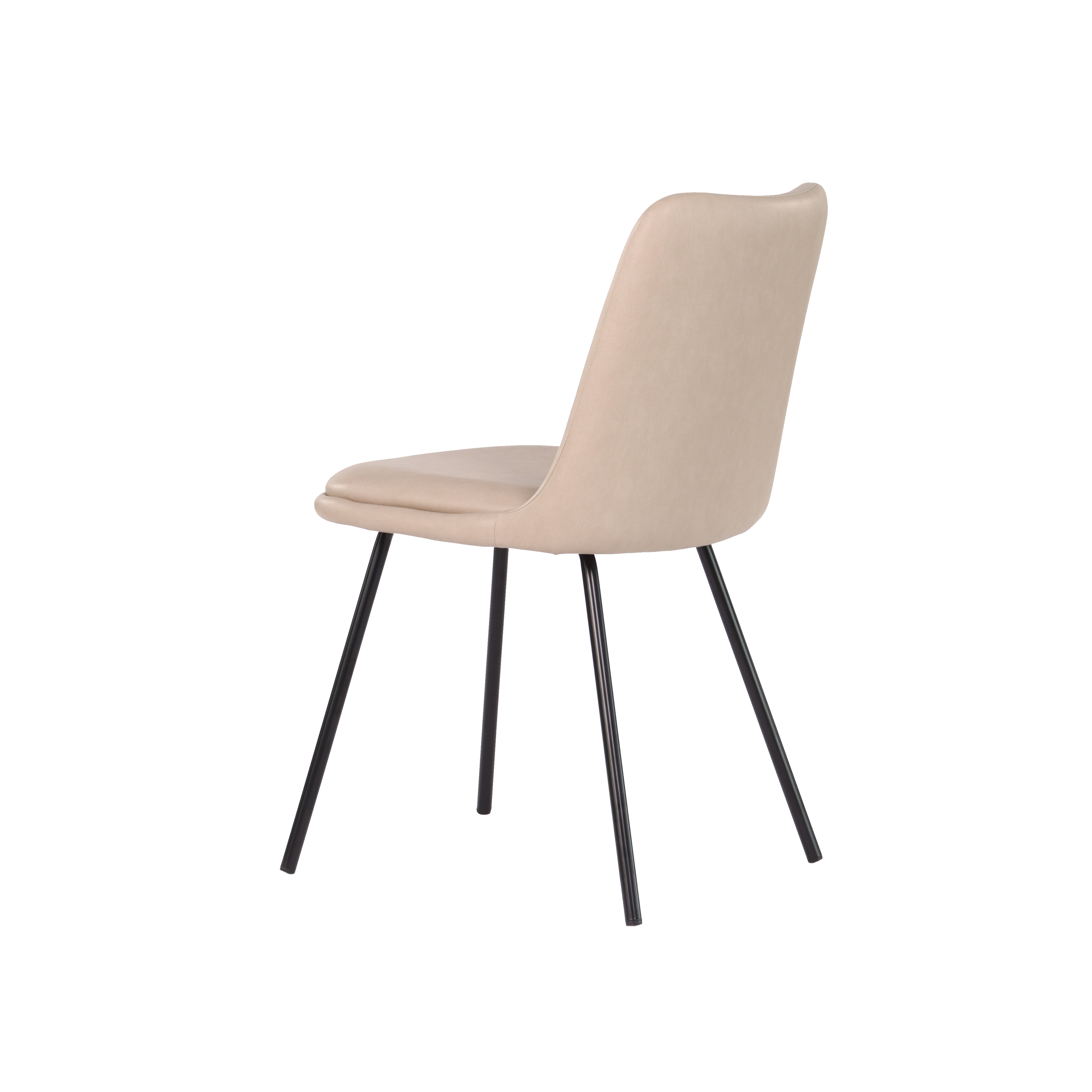 Beige Soft PU Chair Molly