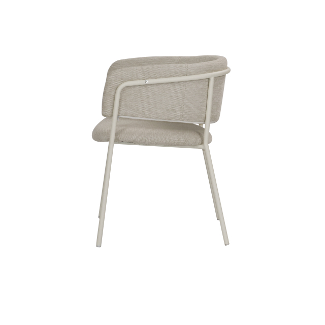 Light beige linen chair Devoney