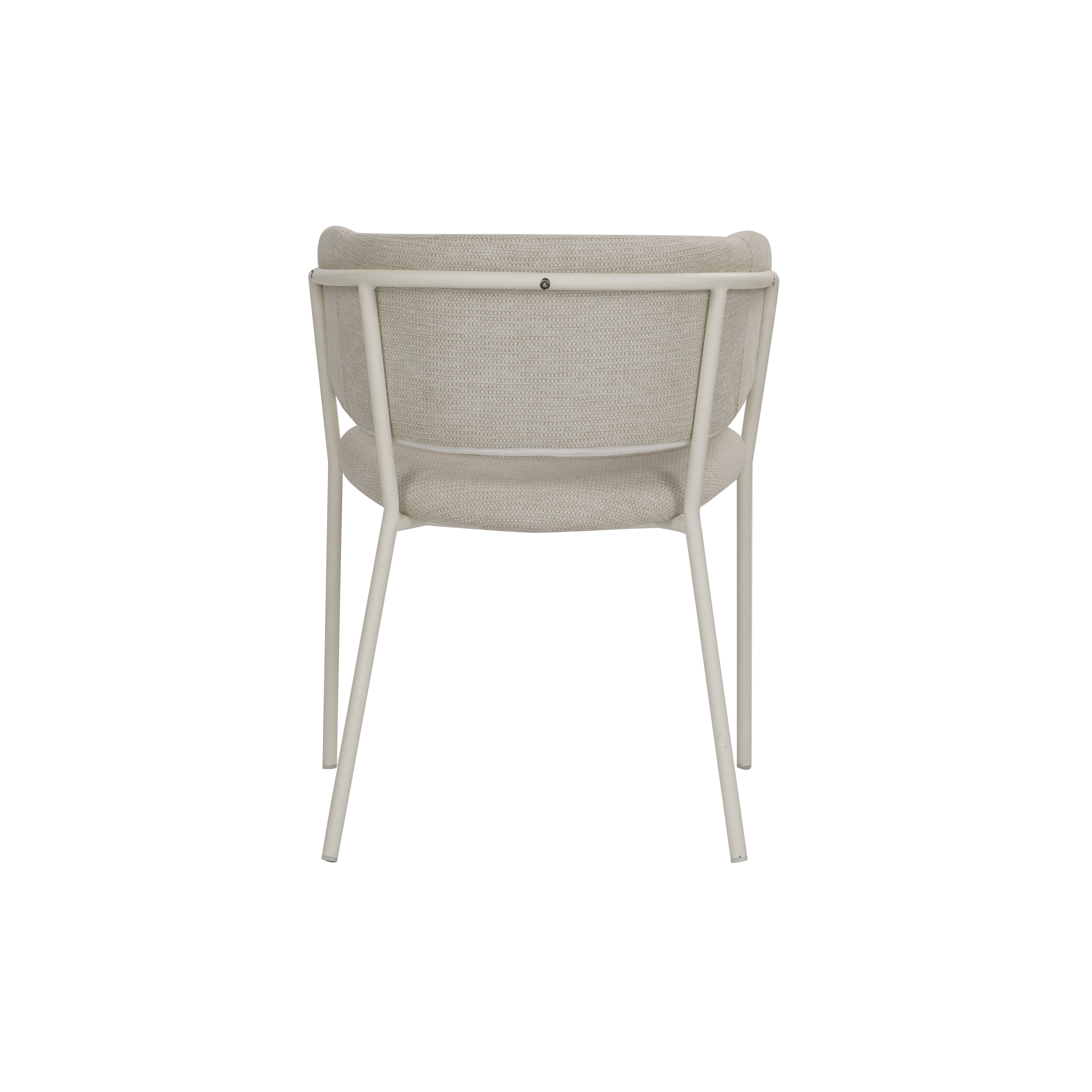 Light beige linen chair Devoney