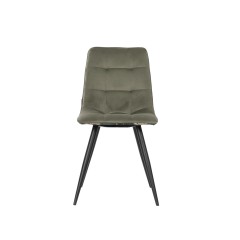 White linen high-end dining chair Jay