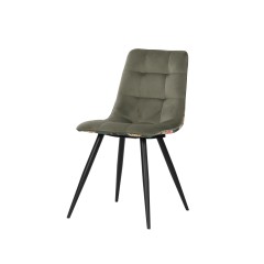 White linen high-end dining chair Jay