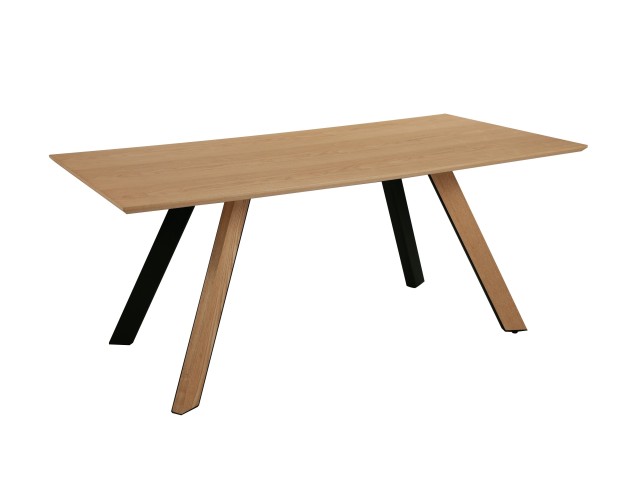 New Design Ash Color MDF Dining Table