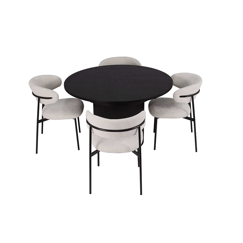 Contemporary Extendable Indoor Dining Table Made of MDF