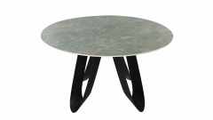Round Green Ceramic Dining Table