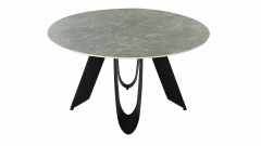 Round Green Ceramic Dining Table